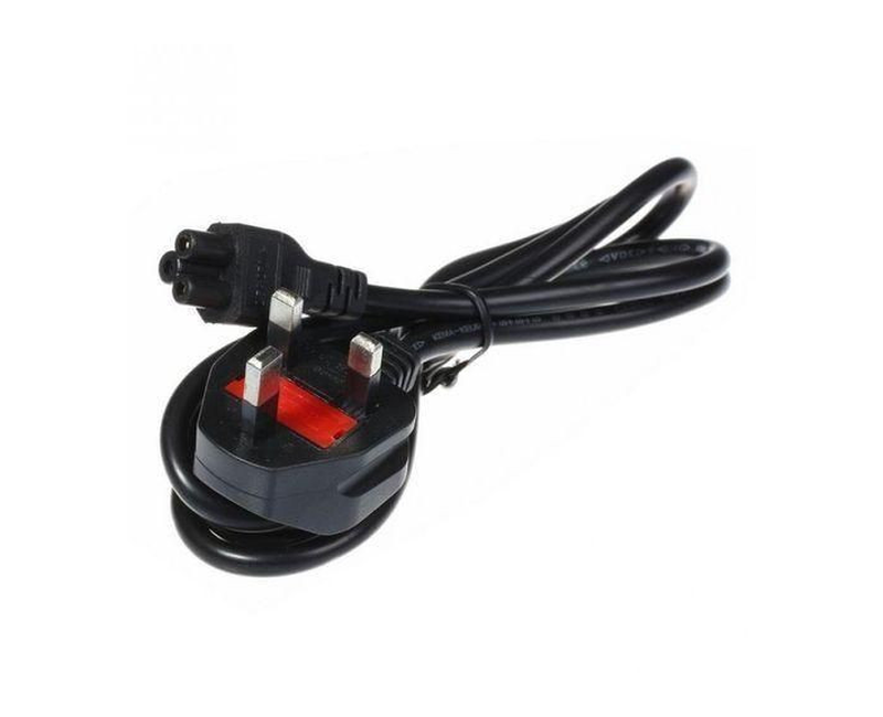 Laptop Notebook Adapter Flower Power Cable With Fuse - Black