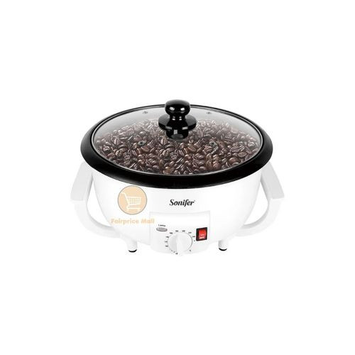 Electric Coffee Roaster For Roasting Coffee Beans And Other Cereals-Multicolour