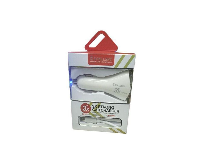 EXCELLENT 3X STRONG CAR CHARGER