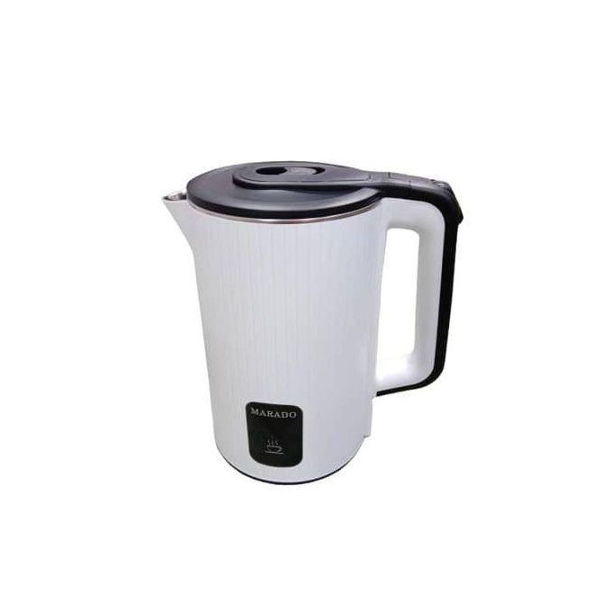 Sturdy Electric Kettle For Boiling Water Of 2.5 Liters-White/Green/Black