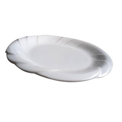 Beautifully Designed Melamine Plates For Dining-White