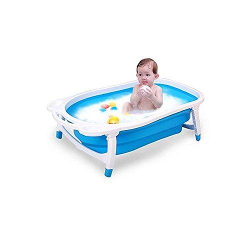 Baby Folding Bath Basin - Blue
