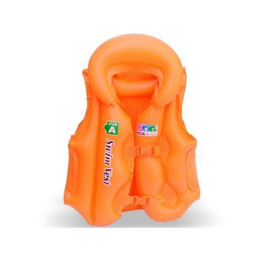 Kids Swimming Life Vest Jackets Floater - Orange