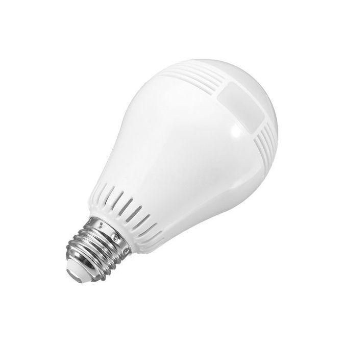 CCTV Bulb Wi-Fi Panaromic 360 Camera - White