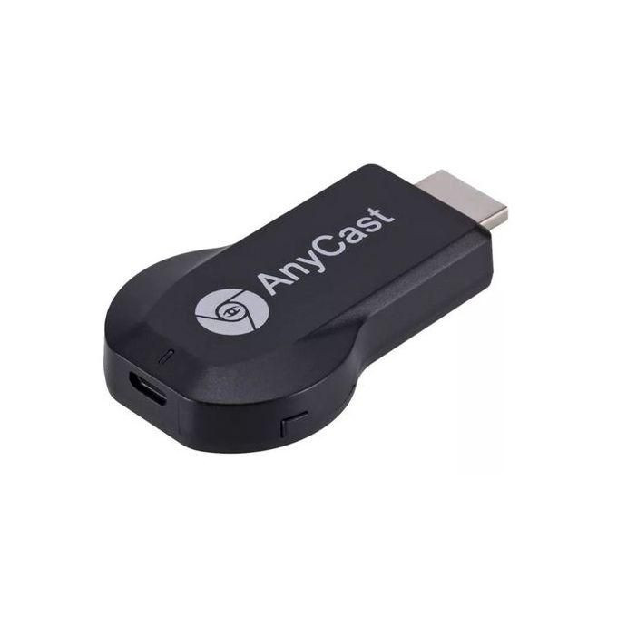 M9 Plus 2018 HDMI WIFI Display iPhone lPad Google Chrome,Google Home Android Screen Mirroring Cast Screen AirPlay - Black