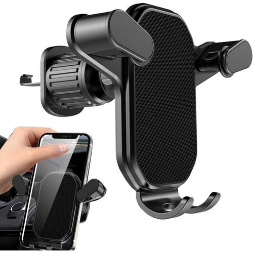Car Phone Holder Air Vent Mount, Hands Phone Mount for Car Vent, Non-slip and Stable Car Phone Holder Mount Fits Most Smartphones