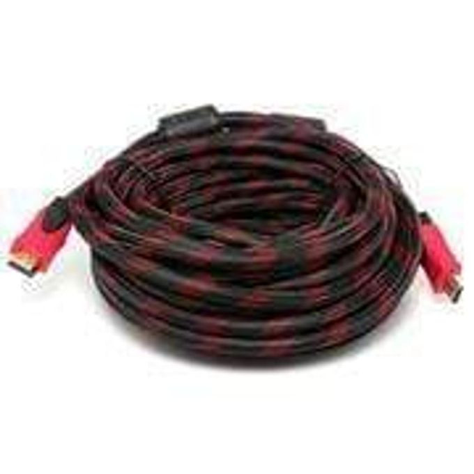 HDMI To HDMI Cable 3 Meters - Red,Black