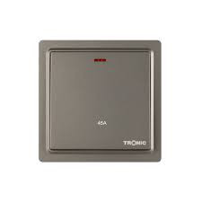 SR 1G 45A DP Switch With Neon White SR 5145-NE-WH