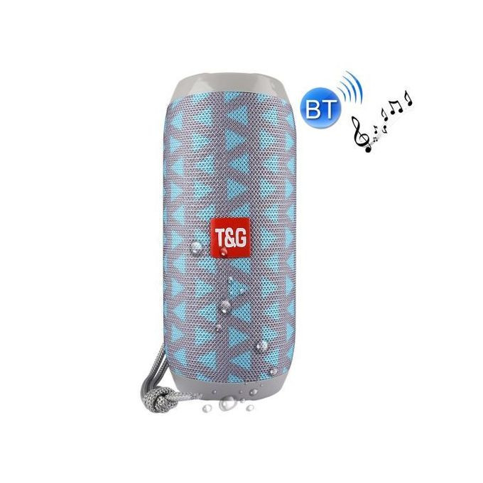TG TG117 Portable Bluetooth Stereo Speaker, With Built-In MIC-Blue