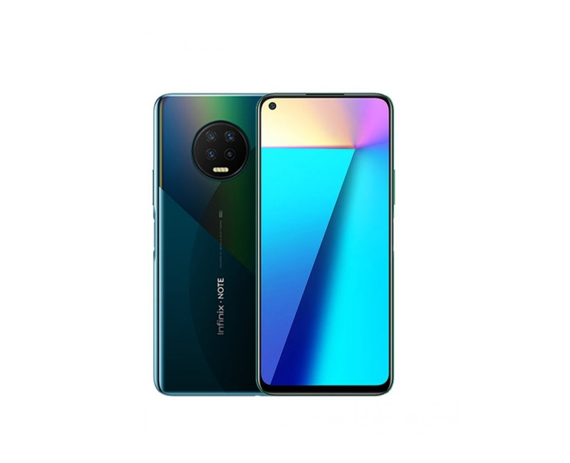 Infinix Note 7 X690B, 6.95″ HD+ IPS LCD, 4 GB RAM, 64 GB ROM, Helio G70, 48 MP Quad Rear Camera, 16 MP Selfie, 5000 mAh (18 W Fast Charge), Dual SIM – Forest Green