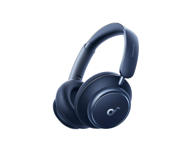 Soundcore Space Q45 Adaptive Active Noise Cancelling Headphones, Reduce Noise by Up to 98%, 50H Playtime, App Control, LDAC Hi-Res Wireless Audio, Comfortable Fit, Clear Calls, Bluetooth 5.3 Anker