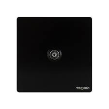 SR 1G TV Socket Black SR 5311-BK