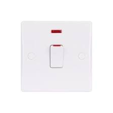 1G 20A DOUBLE POLE SWITCH WITH NEON