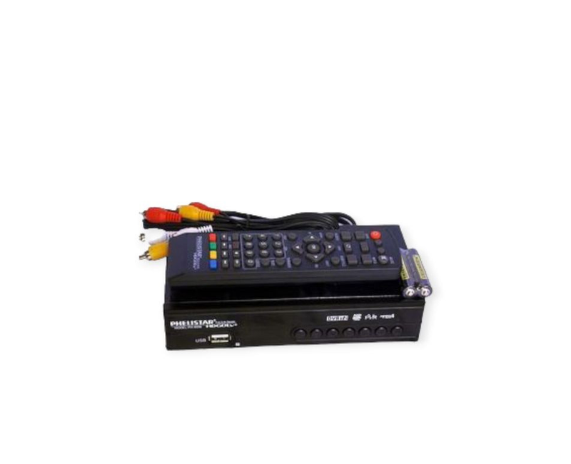 Phelistar High Quality Digital Free To Air Decoder -Black