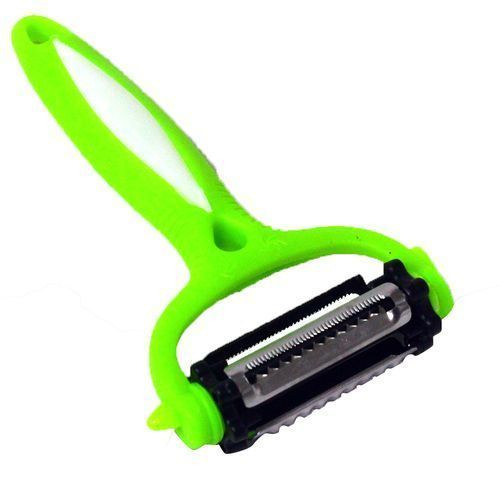 3 In 1 Peeler For Slicing Peeling Cutting Vegetables - Green
