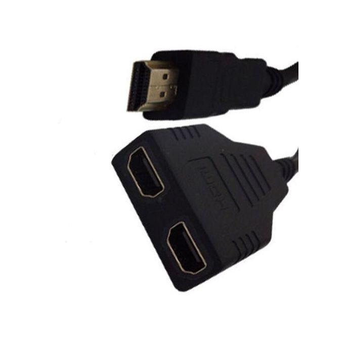 1080P VGA Male to Female HDMI Converter - Black