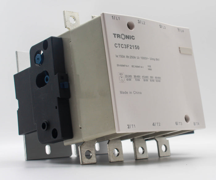 TRONIC CONTACTOR 150A 4P 220V-240VAC