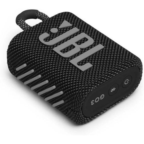 GO 3 Wireless Bluetooth Portable Waterproof Speaker with Integrated Loop for Travel with USB C Charging Cable- Multicolor