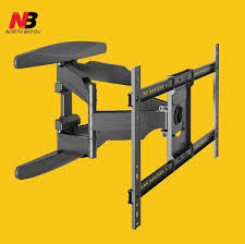 Full Motion Cantilever Adjustable Tv Wall Mount 32 To 65 Inches - Black