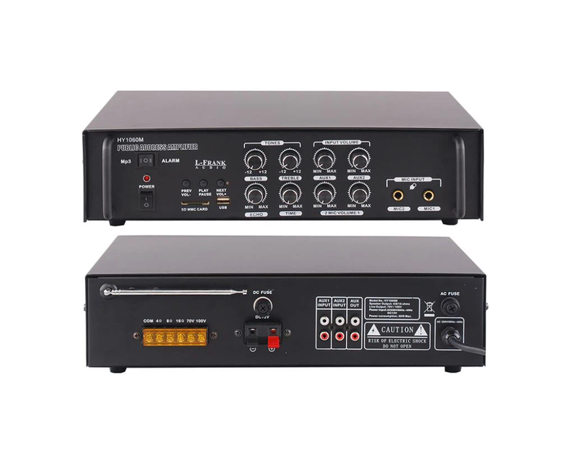 MP550 Amplifier digital display