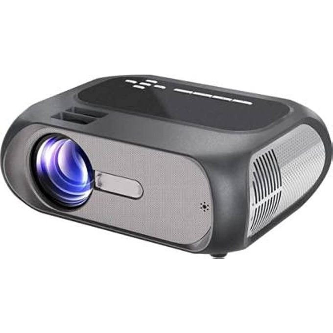 T7 HD 1080P Smart Home Theater Projector Multimedia Multi-Screen Interactive (7000 lm) Portable Projector- Multicolor