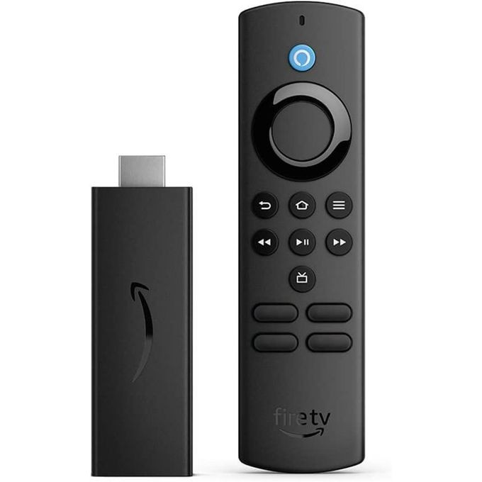 Amazon Fire TV Stick Lite Full HD Streaming Device Alexa Voice Remote (2nd Gen), Dolby Audio, HDMI-Compatible, Stream Netflix, YouTube, Prime Video, Apple TV+, HBO Max, Hulu, for free and live TV, Projector, Monitor, HD streaming -Black