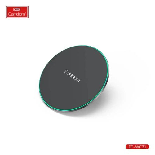 WC31 15W Aluminum Alloy Wireless Charging Pad Stand- Multicolor