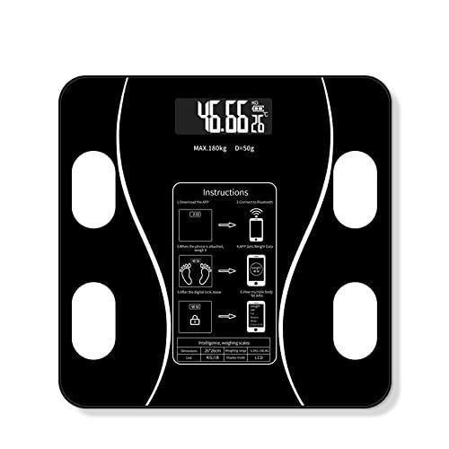Smart Digital Weighing Scale With Bluetooth and WiFi, USB, Body Fat, BMI -Multicolor.