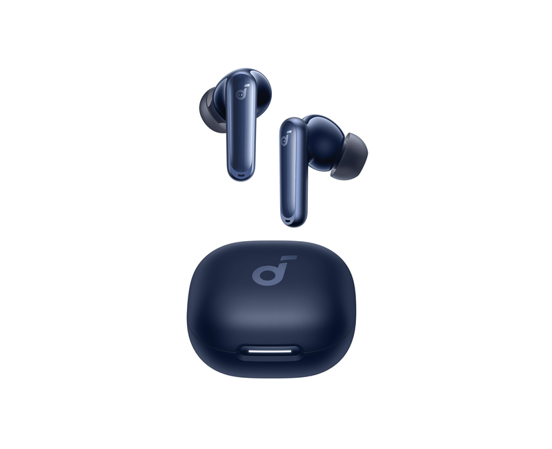 Soundcore P40i by Anker, Noise Cancelling Wireless Earbuds, Adaptive Noise Cancelling to Environments, Heavy Bass, 60H Playtime, 2-in-1 Case and Phone Stand, IPX5, Wireless Earphone Charging, Bluetooth 5.3- Multicolor