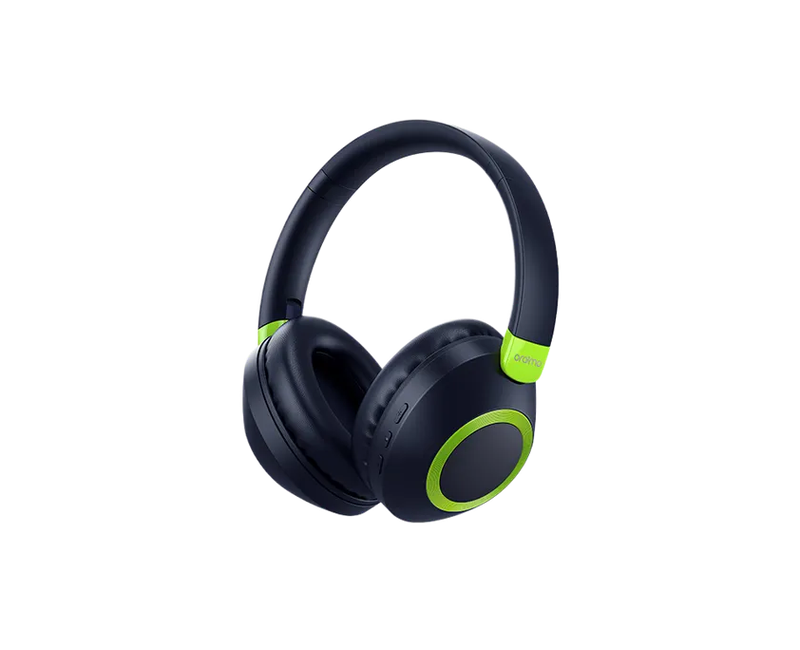 BoomPop 2S ENC Bluetooth Over-Ear Wireless Headphones - Black oraimo