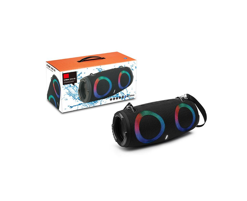 Wireless Bluetooth Speaker Music Center Portable RGB Light Effect Waterproof Subwoofer 3D Stereo Surround TWS Call Function
