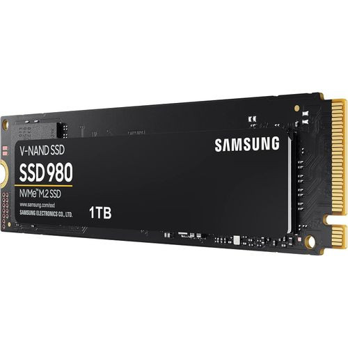 980 SSD 1TB PCle 3.0x4, NVMe M.2 2280, Internal Solid State Drive, Storage for PC, Laptops, Gaming and More, HMB Technology, Intelligent Turbowrite, Speeds of up-to 3,500MB/s, MZ-V8V1T0B/AM - Black
