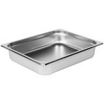 1 Piece Of Stainless Steel Buffet Dish With No Lid Good For Serving Food At Home Hotels Functions - Silver