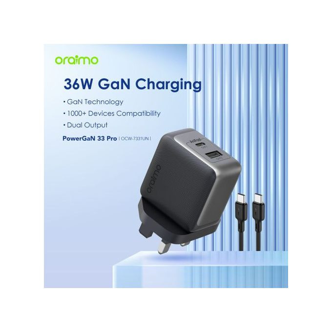 BAVIN Transparent 36W Quick Charge 3.0 With TYPE C USB