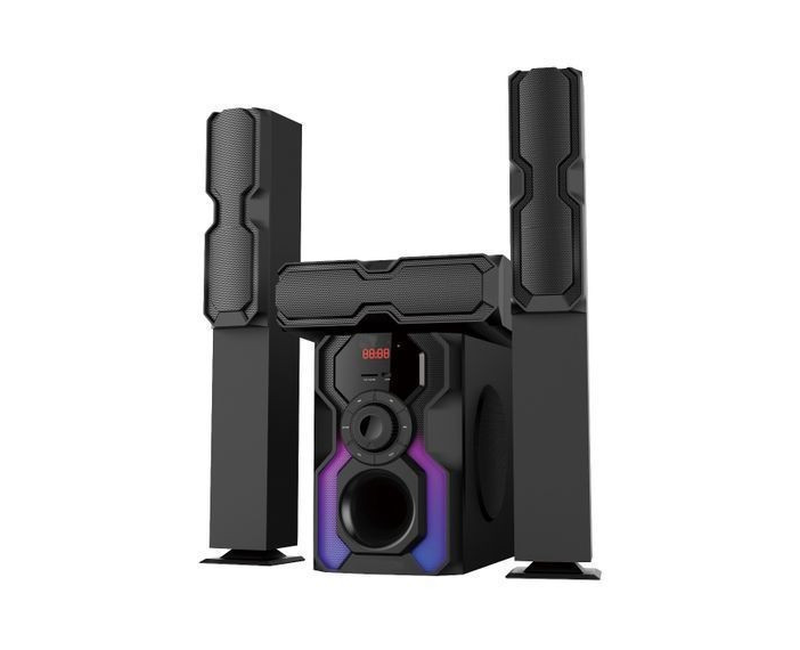 Global Star Sv Home Speaker System 3.1 Channel Hifi Enabled - Black