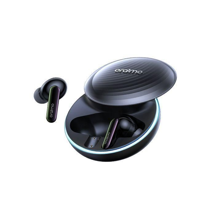 OTW 630 SpaceBuds Hybrid ANC TWS True Wireless Earbuds Customized Voice Prompt- Black
