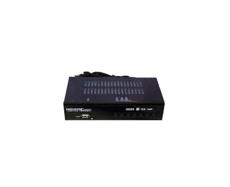 Phelistar Free To Air Digital Decoder -Black.