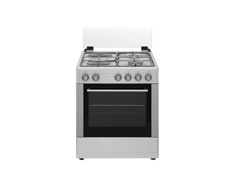VENUS Cooker 50 cms Stainless Steel Work top, 2 Gas Burners 2 Electric Plate Electric Oven - VC5522