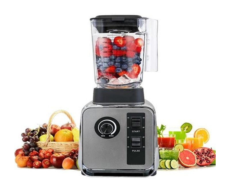 Hoffmans Full Nutrition 2L Commercial High Quality Blender - Gray, Black