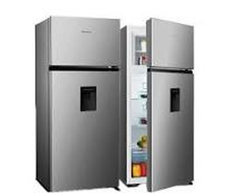 Hisense 270 Liters Double Door Defrost Refrigerator With Dispenser RD-27DR - Silver