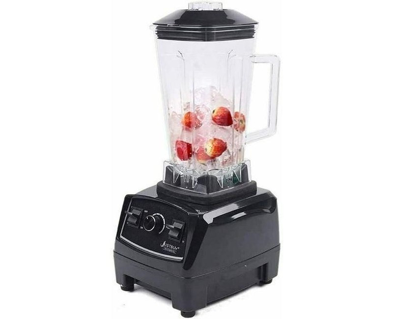 Commercial & Household Blender, Heavy Duty Smoothies, Fruits & Ice Crusher For Business & Domestic Use - Black,Red