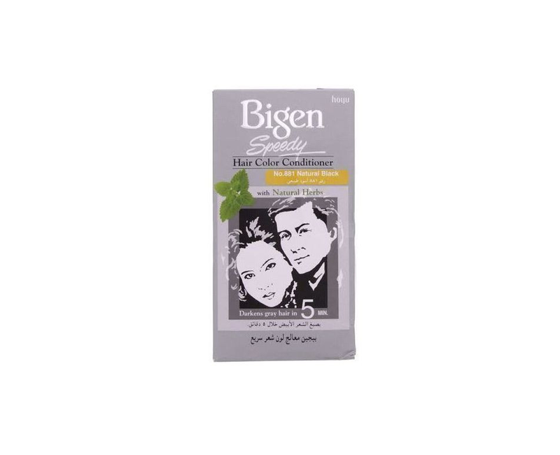 Bigen Speedy Hair Color Conditioner Natural Black
