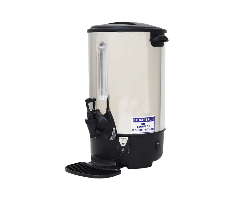 Fast Boiling Stainless Steel Water Boiler With Non Drip Dispensing Tap-Silver