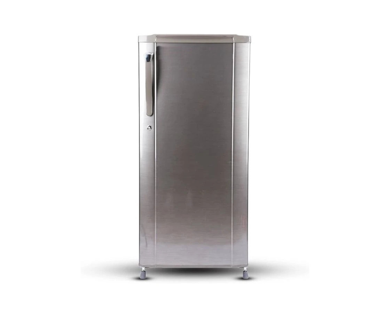 Chiq 195 LTR SINGLE DOOR FRIDGE SILVER