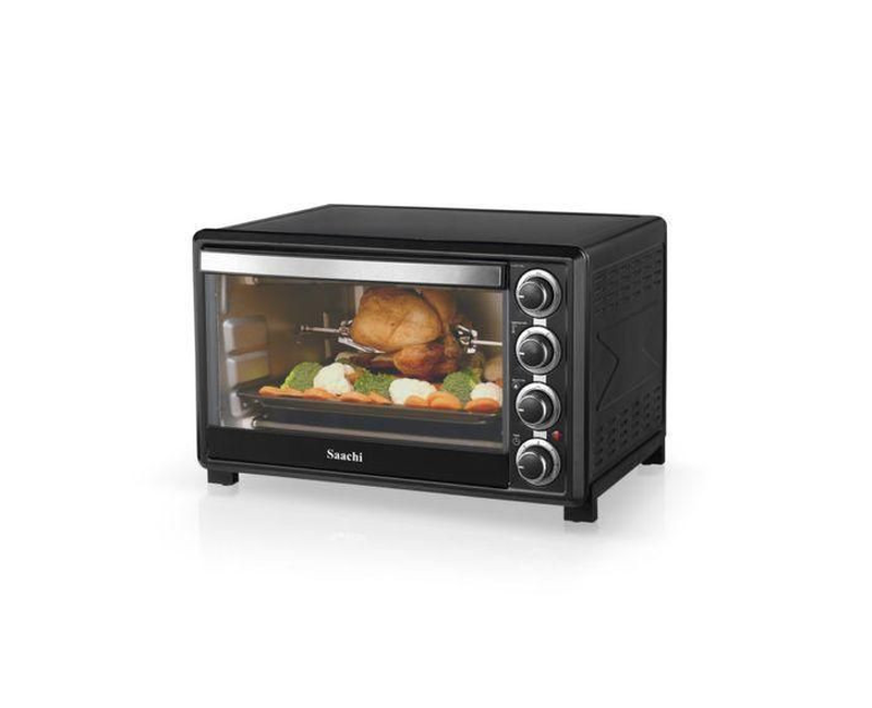 45 Liters Electric Oven With 60 Minutes Timer-Black