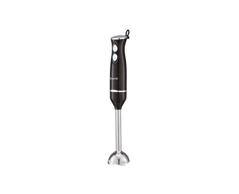 Hand Blender With Very Sharp Stainless Steel Blades-Silver/Black