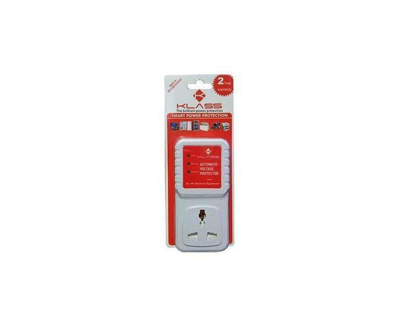 Electronics Appliances Guard For Protection Against High Power Surges-White