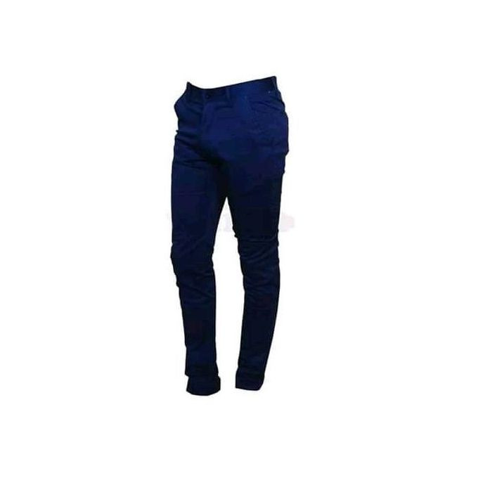 Men's Khaki Trousers Stretchers - Navy Blue