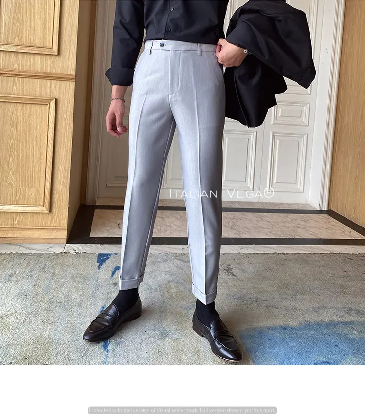 New Men's Formal Trousers - Grey