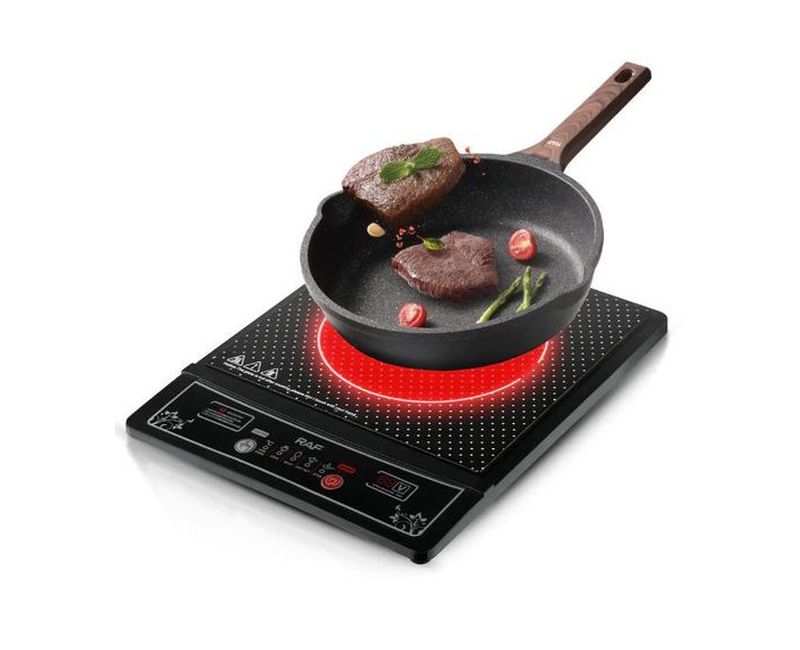 Raf Electric Digital Touch Induction Cooker-Black